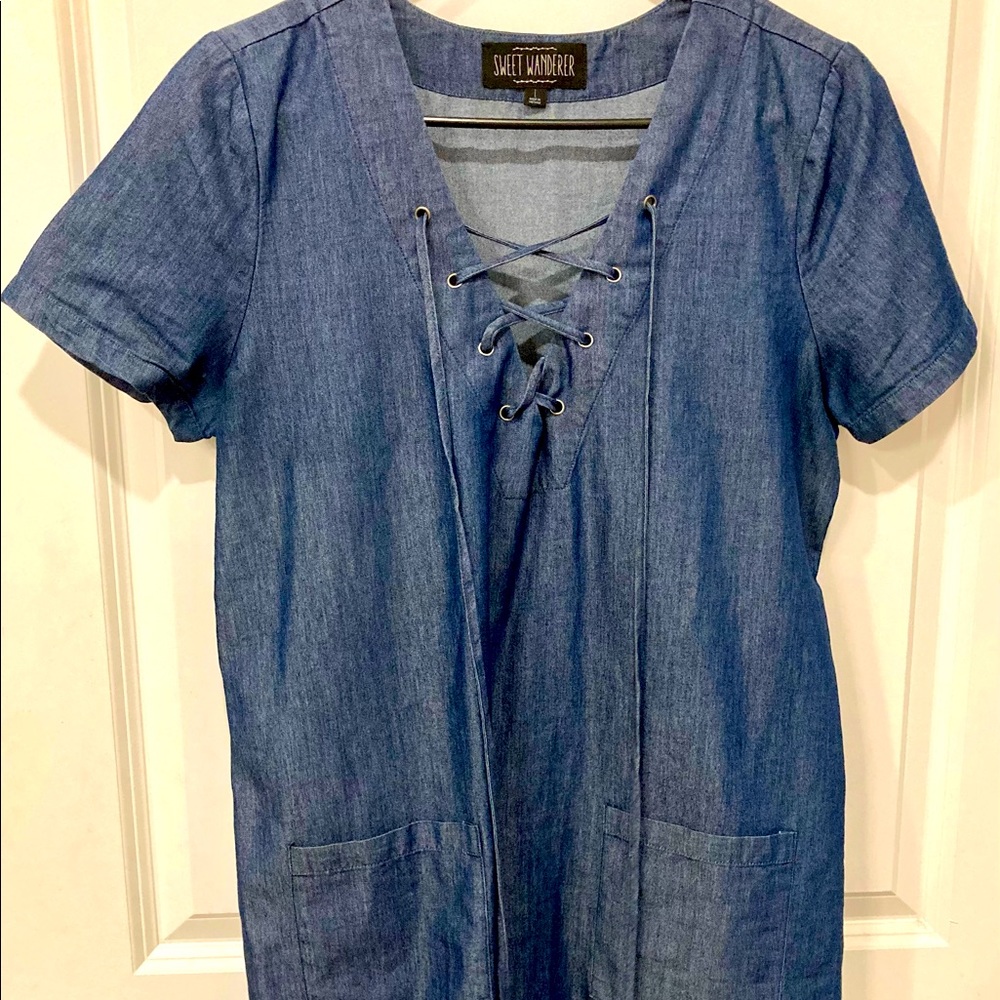 Tunic Style, Denim Dress